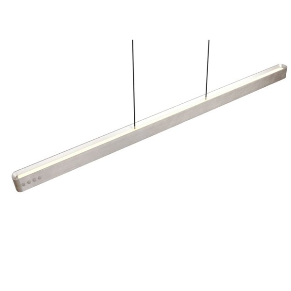 Luminária de teto LED DONEGAL com motor de elevação automática 40W 4650lm 2700-6500K níquel