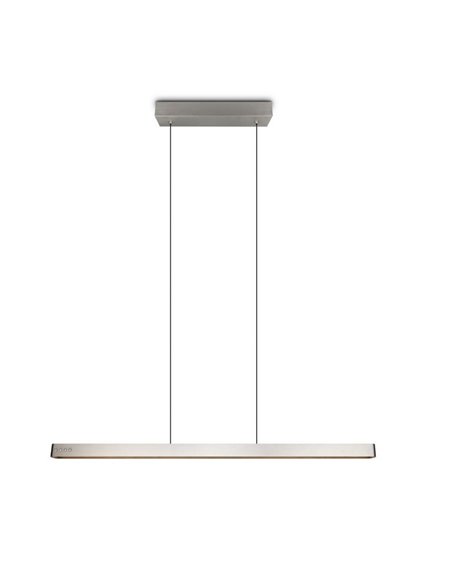 Luminária de teto LED DONEGAL com motor de elevação automática 40W 4650lm 2700-6500K níquel