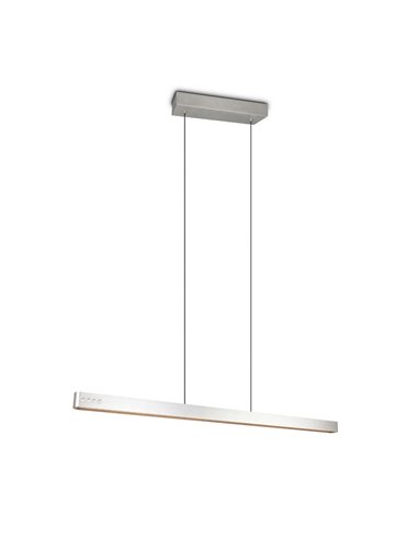 Lámpara de techo LED DONEGAL con motor de elevación automática 40W 4650lm 2700-6500K Níquel