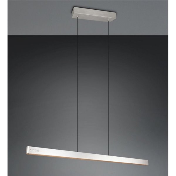 Luminária de teto LED DONEGAL com motor de elevação automática 40W 4650lm 2700-6500K níquel