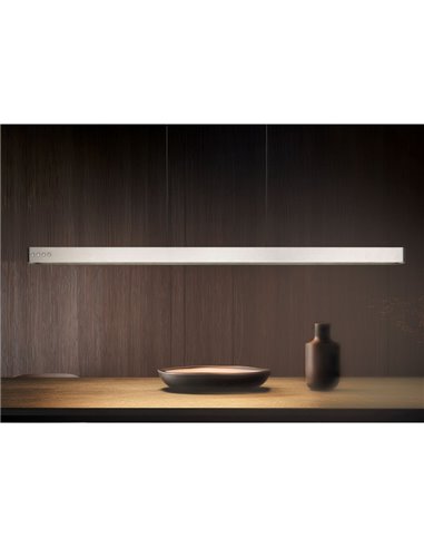 Luminária de teto LED DONEGAL com motor de elevação automática 40W 4650lm 2700-6500K níquel