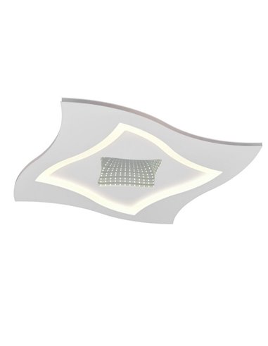 Plafón de techo cuadrado KLINT LED 21W 2350lm, RGB + 2700 - 6500K, modo noche, función memoria IP20