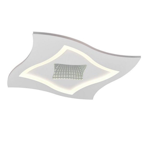 Luminária de teto quadrada KLINT LED 21W 2350lm, RGB + 2700 - 6500K, modo noturno, função de memória IP20