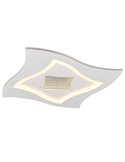 Plafón de techo cuadrado KLINT LED 21W 2350lm, RGB + 2700 - 6500K, modo noche, función memoria IP20