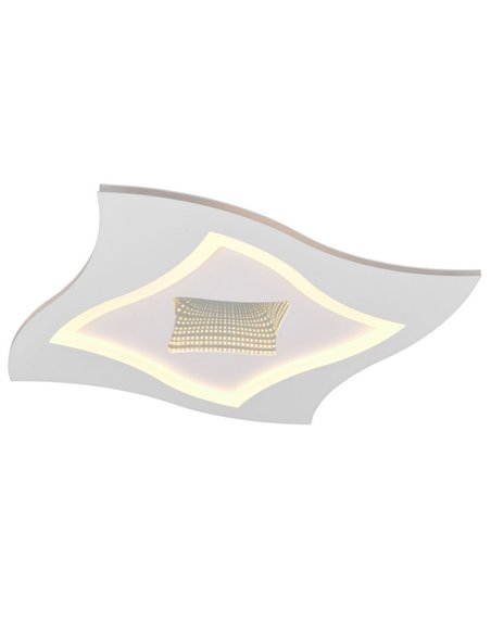 Plafón de techo cuadrado KLINT LED 21W 2350lm, RGB + 2700 - 6500K, modo noche, función memoria IP20