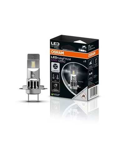 Lámparas LED H7/H18 de luces largas y cortas plug&play LEDrivinga HLM EASY GEN 2, 64210DWESY2-1HB, 1 ud