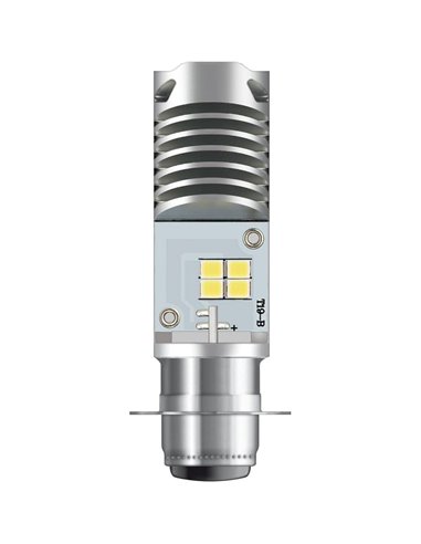 Bombilla LED T19/M5 para faros delanteros de moto LEDriving HLM, P15d-25-1, 5.0W/5.5W, 6000K, 7335DWESY-1HB