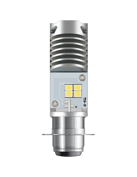Bombilla LED T19/M5 para faros delanteros de moto LEDriving HLM, P15d-25-1, 5.0W/5.5W, 6000K, 7335DWESY-1HB
