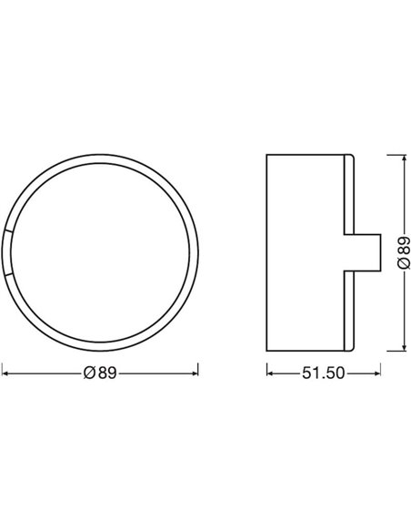 LEDCAP10 Tapa antipolvo LEDriving para faro H7 OSRAM, pack 2uds
