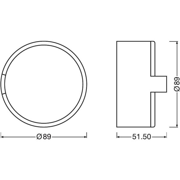 LEDCAP10 Tapa antipolvo LEDriving para faro H7 OSRAM, pack 2uds