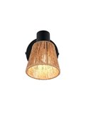 Foco de pared o techo NATREL acabado natural, bombilla excl. 1x E14 max. 10W IP20