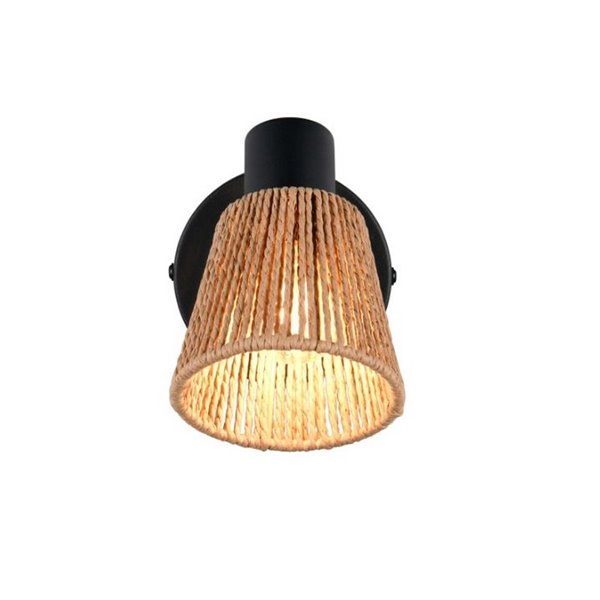 Foco de pared o techo NATREL acabado natural, bombilla excl. 1x E14 max. 10W IP20