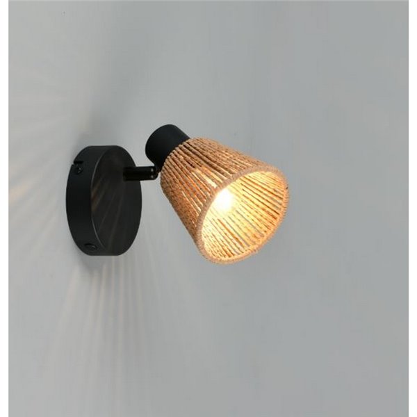 Foco de pared o techo NATREL acabado natural, bombilla excl. 1x E14 max. 10W IP20