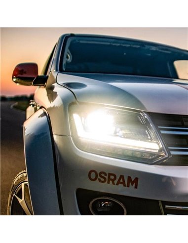 Faros full LED delanteros homologados LEDriving para VW Amarok, +200% de luz 6500K, LEDHL107-BK, plug&play, pack 2