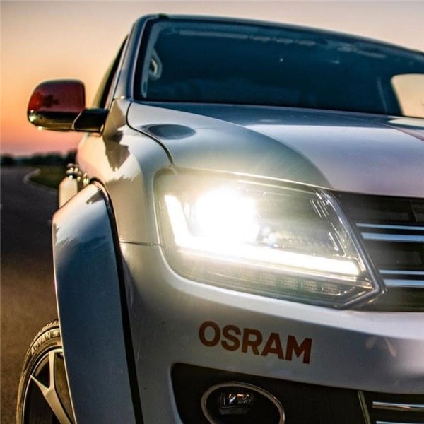 Faros full LED delanteros homologados LEDriving para VW Amarok, +200% de luz 6500K, LEDHL107-BK, plug&play, pack 2