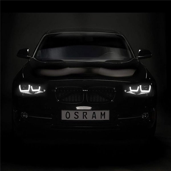 Faros delanteros full LED homologados LEDriving para BMW Serie 1 BLACK EDITION, plug&play, +200% luz 6500K, LEDHL108-BK, pack 2