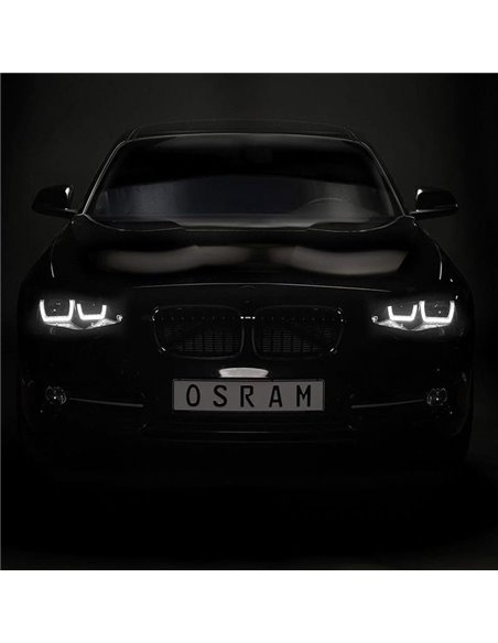 Faros delanteros full LED homologados LEDriving para BMW Serie 1 BLACK EDITION, plug&play, +200% luz 6500K, LEDHL108-BK, pack 2