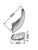 Faros para actualización de halógeno LEDriving XENARC para Ford Focus 3, 6000K 40% de luz más blanca, LEDHL105