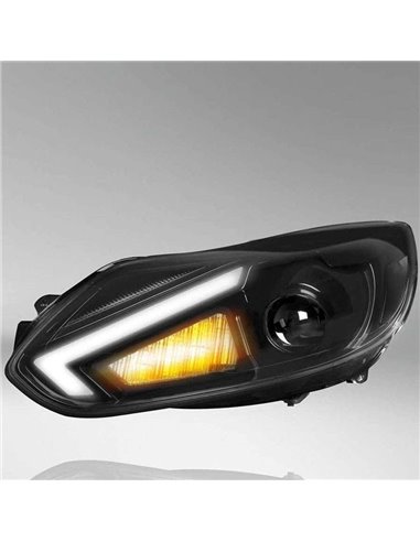 Phares halogènes LEDriving XENARC pour Ford Focus 3, 6 000 K, 40 % plus blancs, LEDHL105