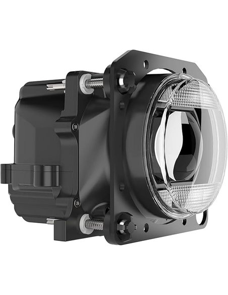 Phare universel OSRAM LEDriving gauche, 4 fonctions d'éclairage : feux de route, feux de croisement, feux de jour et de stationn