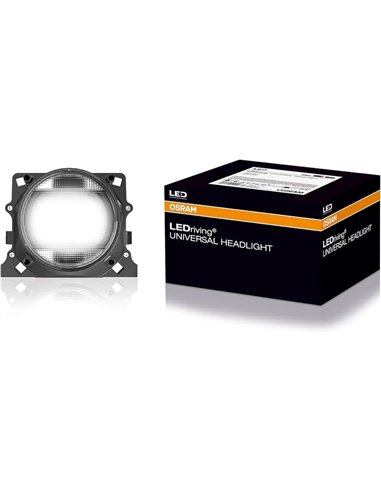 Faro universal OSRAM LEDriving izquierda 2 funciones de luz: largas y cortas, LEDUHL103