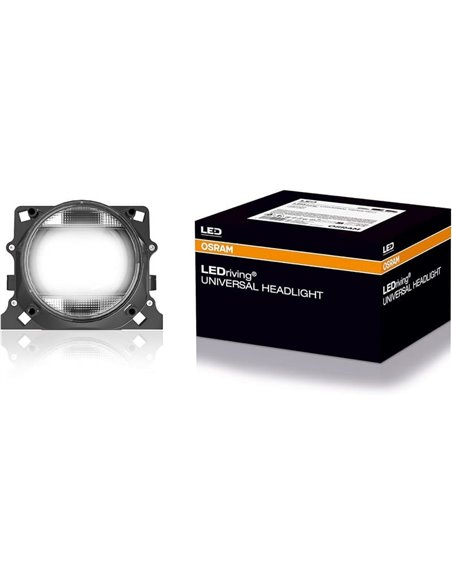 Faro universal OSRAM LEDriving izquierda 2 funciones de luz: largas y cortas, LEDUHL103