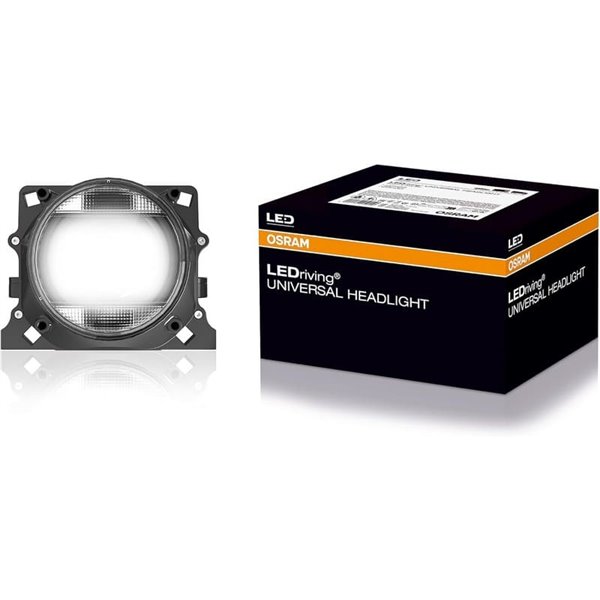 Faro universal OSRAM LEDriving izquierda 2 funciones de luz: largas y cortas, LEDUHL103