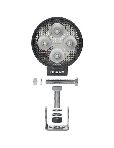 Faro de carretera adicional LEDriving ROUND VX80-WD, 6000K, 22W, alcance 240m, LEDDL119-WD