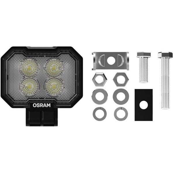 Projecteur de travail LEDriving Rect WL VX80-WD, 6 000 K, 1 500 lm, LEDWL110-WD, portée de 56 m