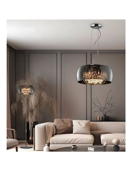 Lampe de plafond Moderne Vapore 6XG9 Trio