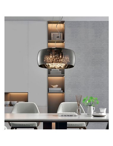 Lampe de plafond Moderne Vapore 6XG9 Trio