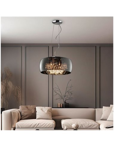 Lampe de plafond Moderne Vapore 6XG9 Trio
