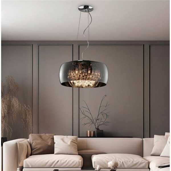 Lampe de plafond Moderne Vapore 6XG9 Trio