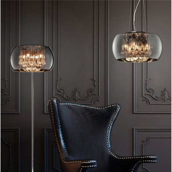 Lampe de plafond Moderne Vapore 5XG9 Trio