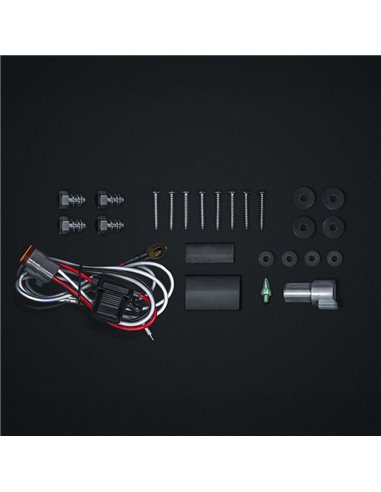 Barra LED con soporte para matrícula NUUK E-LINE DUO 2X10″ 8350Lm 440m alcance ECE R149