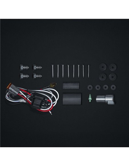 Barra LED con soporte para matrícula NUUK E-LINE DUO 2X10″ 8350Lm 440m alcance ECE R149