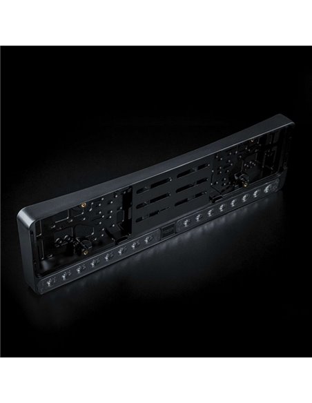 Barra LED con soporte para matrícula NUUK E-LINE DUO 2X10″ 8350Lm 440m alcance ECE R149