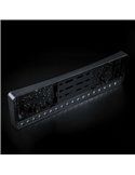 Soporte para matrícula con doble barra LED homologada NUUK E-LINE 20″ 8100Lm alcance 440m 110W IP69K DT-3 ECE R149