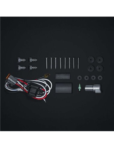 Support de plaque d'immatriculation avec double barre LED homologué NUUK E-LINE 20″ 8100Lm portée 440m 110W IP69K DT-3 ECE R149