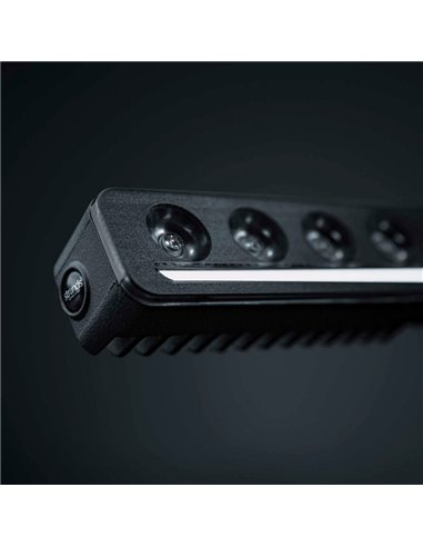 Barra LED NUUK D-LINE 10" largo 266 mm 5500Lm 5000K 376m 60W IP69K ámbar/blanca homologada ECE R148/R149