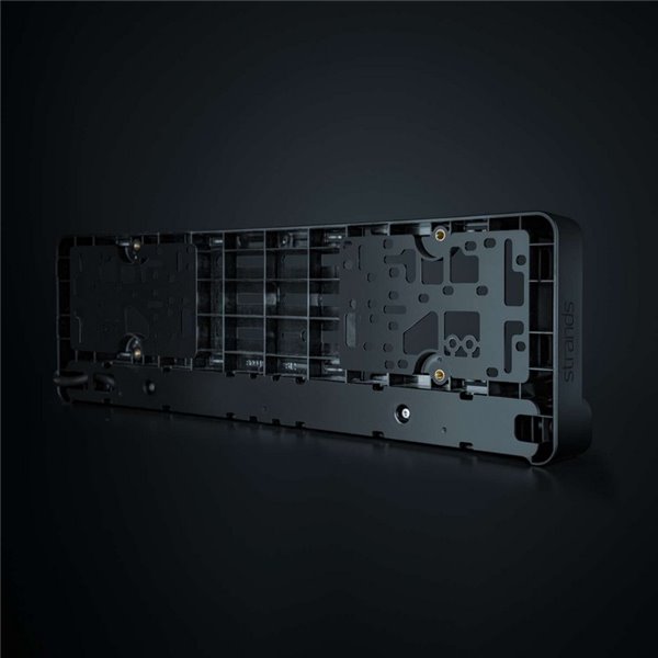 Suporte de placa com barra de LED homologada NUUK D-LINE 20" 9600Lm 5000K 492m 125W IP69K ECE R148/R1