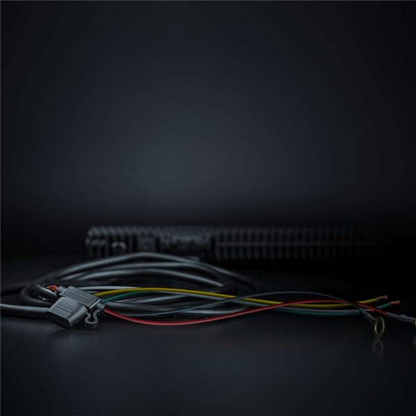 Barre LED NUUK D-Line 20" 9600 lm 5000 K 492 m 125 W IP69K, feu de position ambre/blanc, homologué ECE R148/R149