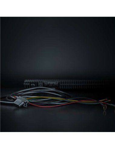 Barra LED NUUK D-Line 30" 15500Lm 5000K 556m 165W IP69K luz posición ámbar/blanca homologada ECE R148/R149