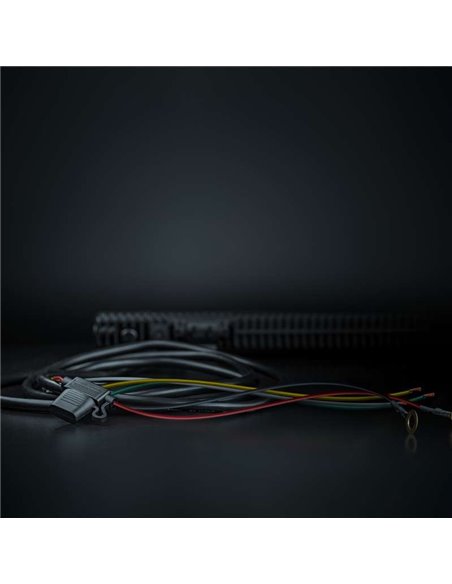 Barra LED NUUK D-Line 30" 15500Lm 5000K 556m 165W IP69K luz posición ámbar/blanca homologada ECE R148/R149