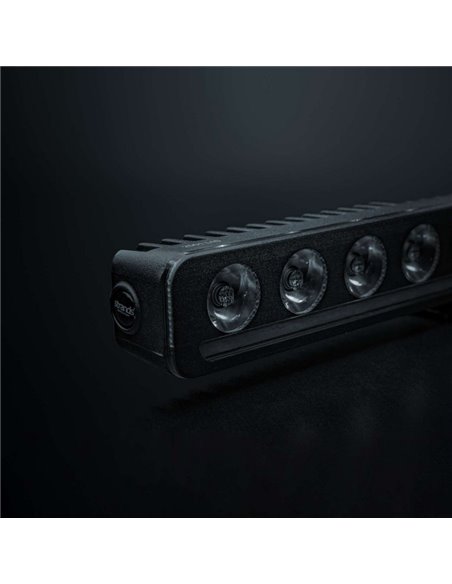 Barre LED NUUK D-Line 30" 15 500 lm 5 000 K 556 m 165 W IP69K Feu de position ambre/blanc homologué ECE R148/R149