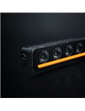 Barra LED NUUK D-Line 30" 15500Lm 5000K 556m 165W IP69K luz posición ámbar/blanca homologada ECE R148/R149
