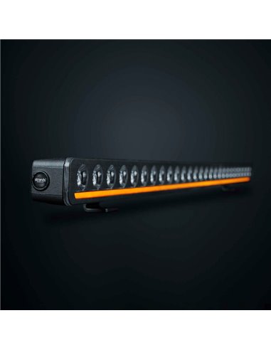 Barra LED NUUK D-Line 30" 15500Lm 5000K 556m 165W IP69K luz posición ámbar/blanca homologada ECE R148/R149