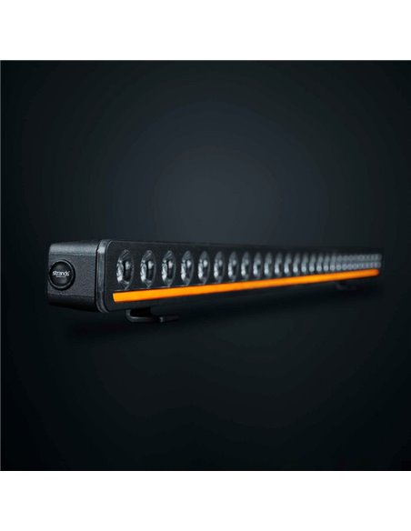 Barra LED NUUK D-Line 30" 15500Lm 5000K 556m 165W IP69K luz posición ámbar/blanca homologada ECE R148/R149