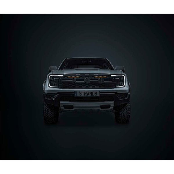 Barra LED NUUK D-Line 30" 15500Lm 5000K 556m 165W IP69K luz posición ámbar/blanca homologada ECE R148/R149