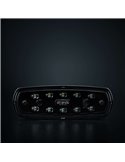 Luz LED de marcha atrás NUUK E-Line Black R 1350Lm 5000K 24m 13W IP69K homologada ECE R23
